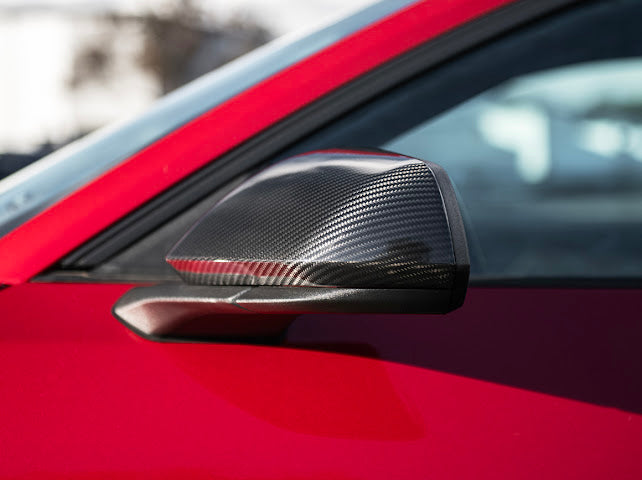 2015-UP FORD MUSTANG | CARBON FIBER MIRROR CAP COVER PAIR